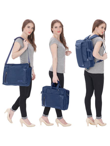 Suntop Dexter Blue Colour 3 Way Shoulder Backpack Bag (16 Liters) - testSuntop