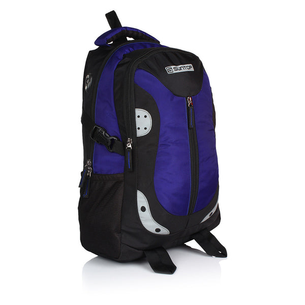 Suntop Neo 9 26 L Medium Backpack(Black and Indigo Blue) - testSuntop