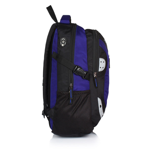 Suntop Neo 9 26 L Medium Backpack(Black and Indigo Blue) - testSuntop