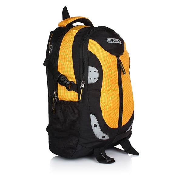 Suntop Neo 9 26 L Medium Backpack(Black and Yellow Checks) - testSuntop