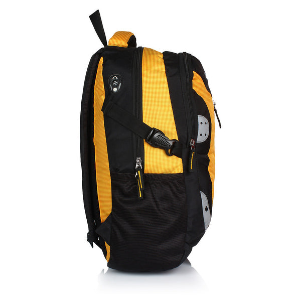 Suntop Neo 9 26 L Medium Backpack(Black and Yellow Checks) - testSuntop