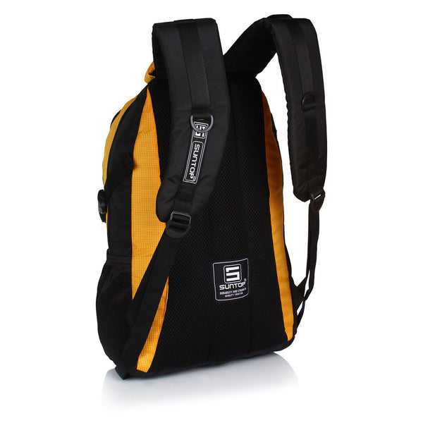 Suntop Neo 9 26 L Medium Backpack(Black and Yellow Checks) - testSuntop