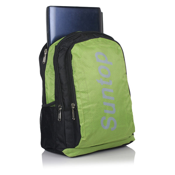 Suntop A12 26 L Backpack(Green and Black) - testSuntop
