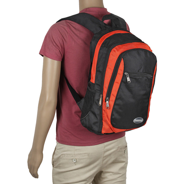 Suntop A13 19 L Backpack(Black and Orange) - testSuntop