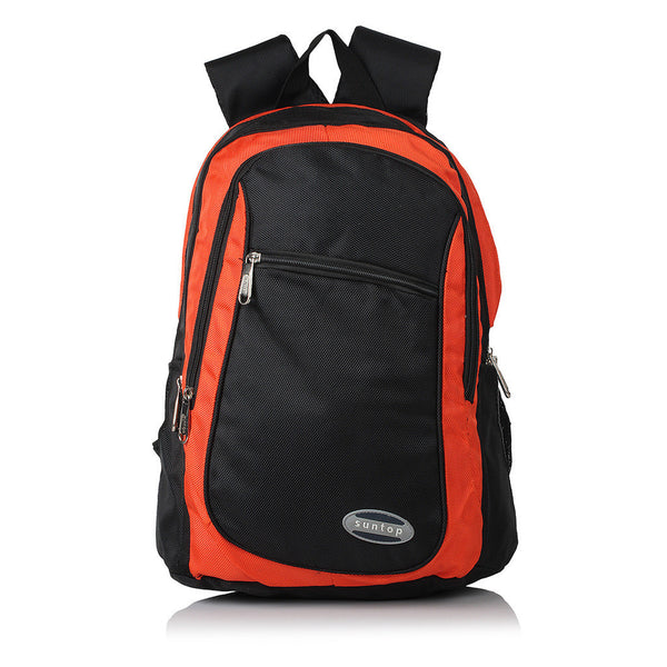 Suntop A13 19 L Backpack(Black and Orange) - testSuntop