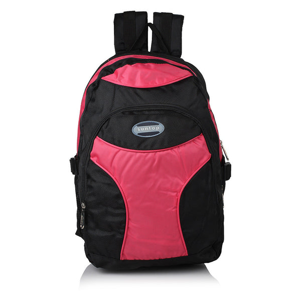 Suntop A14 24 L Backpack(Black and Pink) - testSuntop