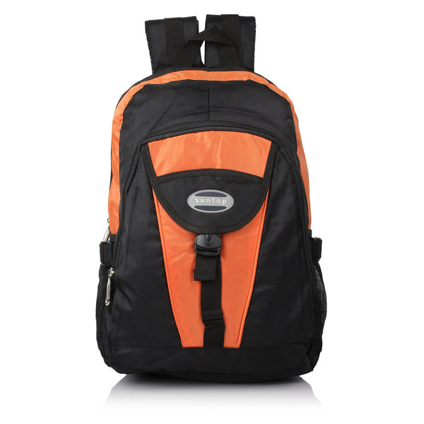 Suntop A16 21 L Backpack(Black and Orange) - testSuntop