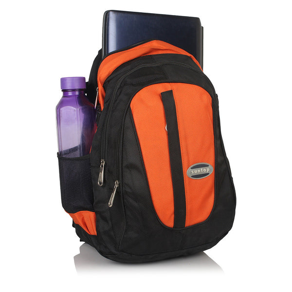Suntop A20 25 L Backpack(Black and Orange) - testSuntop