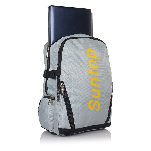 Suntop A22 21 L Backpack(Grey and Black) - testSuntop
