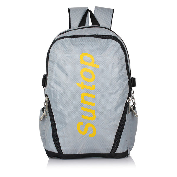 Suntop A22 21 L Backpack(Grey and Black) - testSuntop