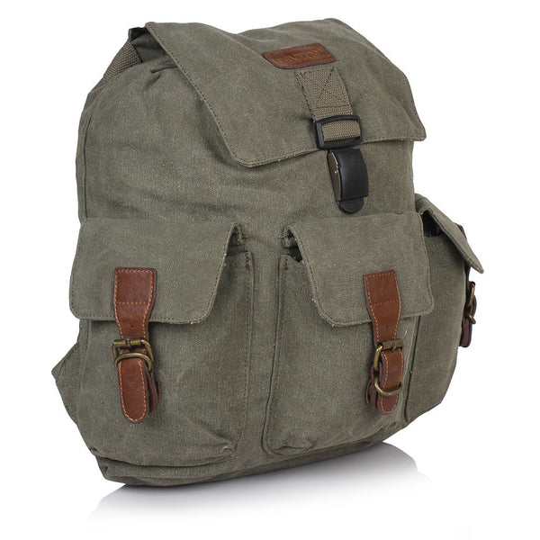 Suntop A28 16 L Backpack(Olive Green and Brown) - testSuntop