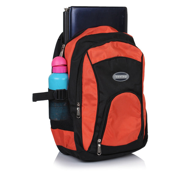 Suntop A30 23 L Backpack(Black and Orange) - testSuntop