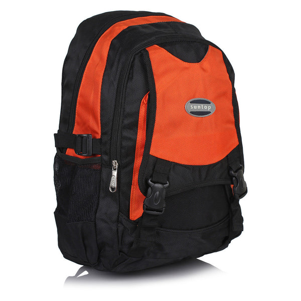 Suntop A32 21 L Backpack(Black and Orange) - testSuntop
