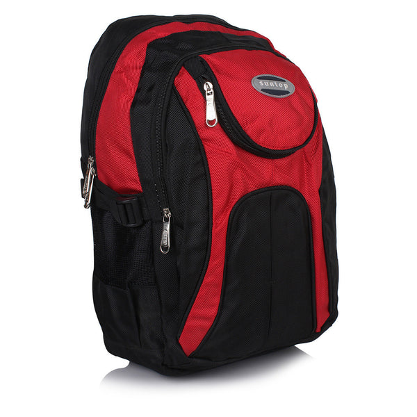 Suntop A33 19 L Backpack(Black and Red) - testSuntop