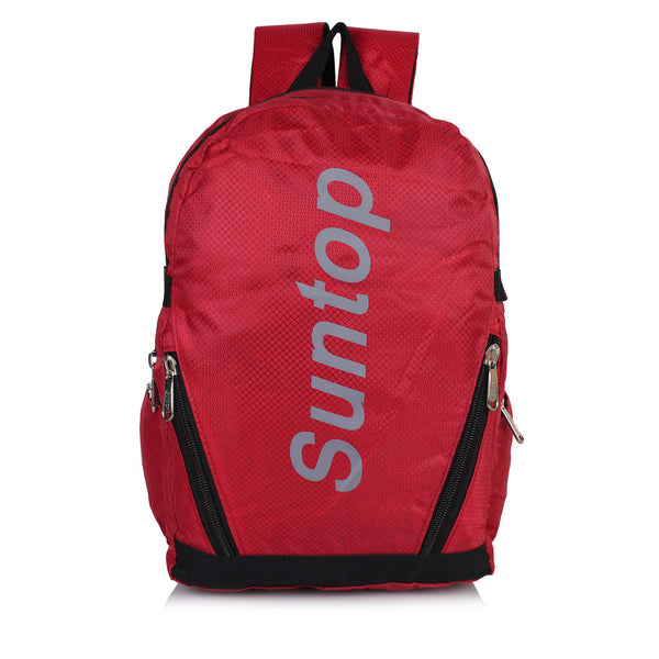 Suntop A34 22 L Backpack(Black and Red) - testSuntop