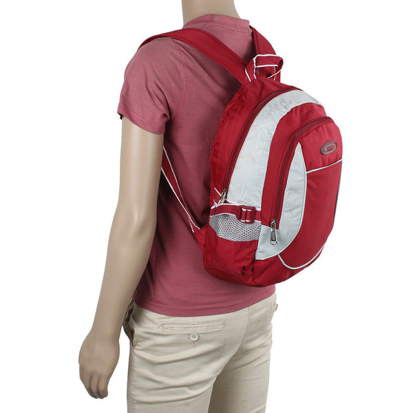 Suntop A35 14 L Backpack(Red and Cream) - testSuntop