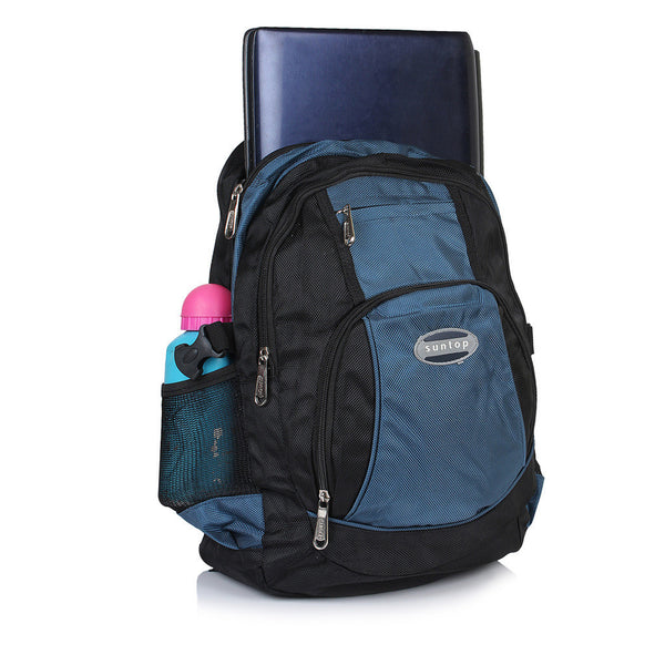 Suntop A36 17 L Backpack(Sky Blue and Black) - testSuntop