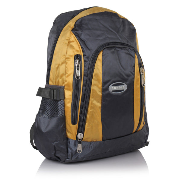 Suntop A38 19 L Backpack(Grey and Green) - testSuntop