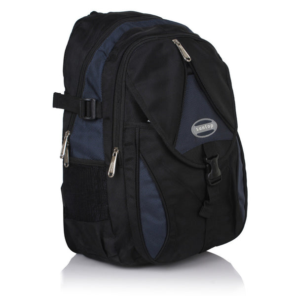 Suntop A39 24 L Backpack(Black and Blue) - testSuntop