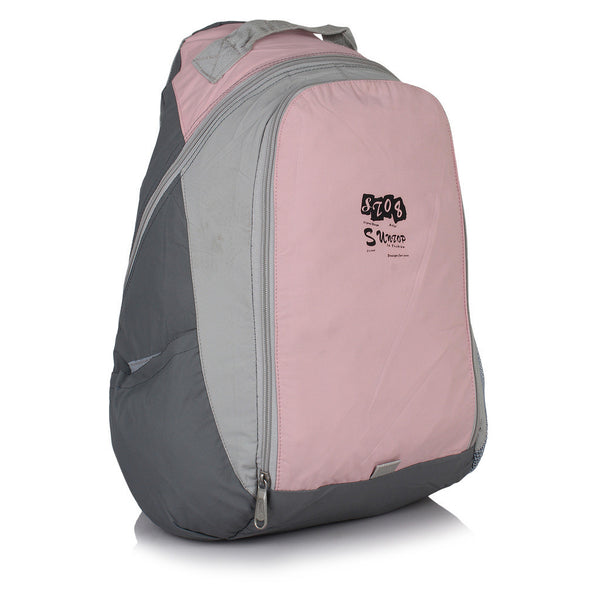 Suntop A42 36 L Backpack(Grey and Pink) - testSuntop