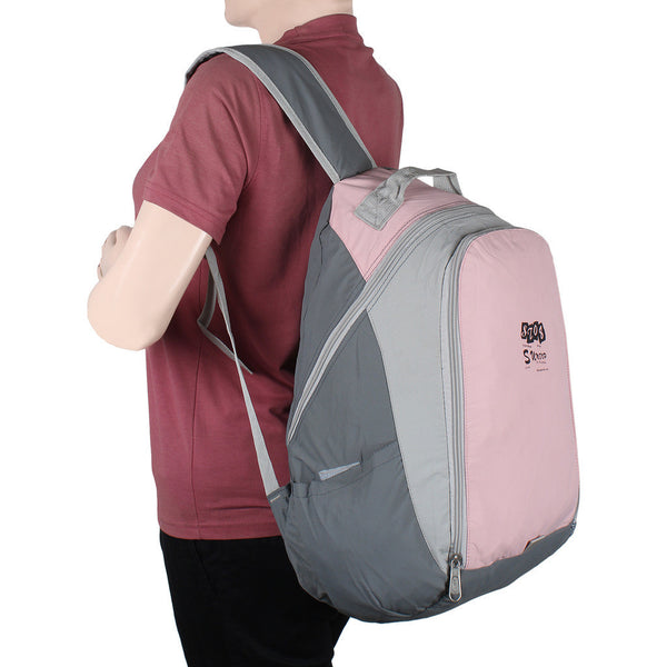 Suntop A42 36 L Backpack(Grey and Pink) - testSuntop