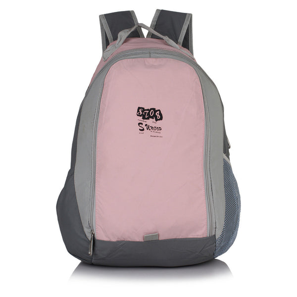 Suntop A42 36 L Backpack(Grey and Pink) - testSuntop