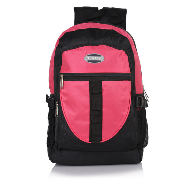 Suntop A44 22 L Backpack(Black and Pink) - testSuntop
