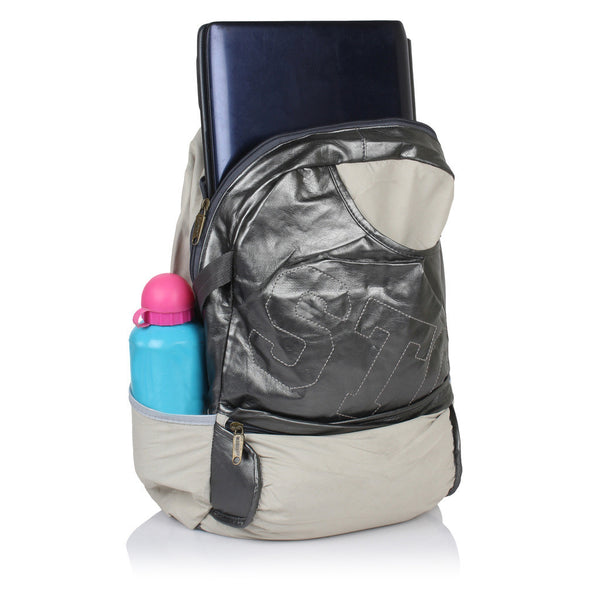 Suntop A54 22 L Backpack(Cream and Silver) - testSuntop