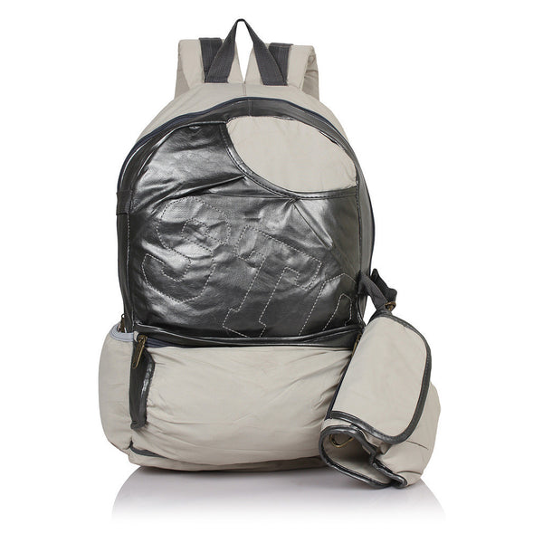 Suntop A54 22 L Backpack(Cream and Silver) - testSuntop