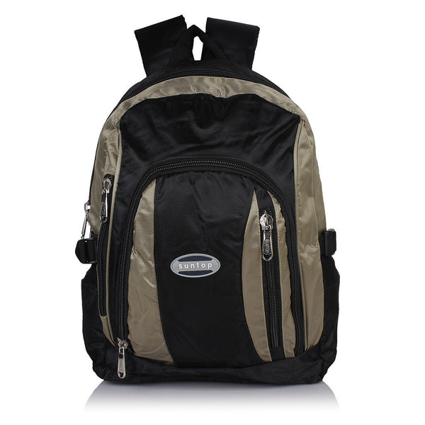 Suntop A56 16 L Backpack(Black and Silver) - testSuntop