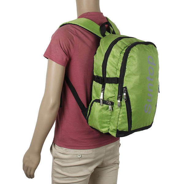 Suntop A60 22 L Backpack(Parrot Green and Black) - testSuntop