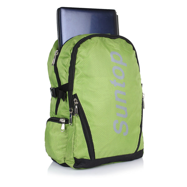 Suntop A60 22 L Backpack(Parrot Green and Black) - testSuntop