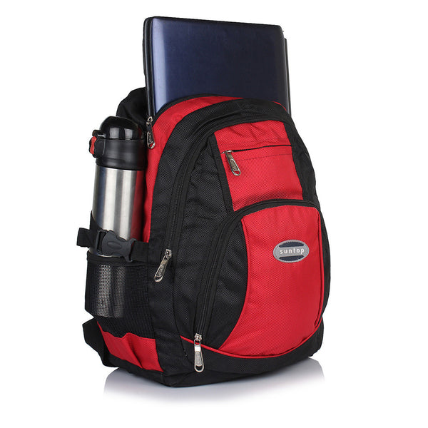 Suntop A65 23 L Backpack(Red and Black) - testSuntop