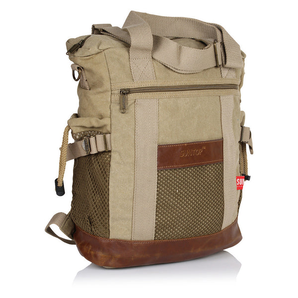 Suntop A69 16 L Backpack(Khaki) - testSuntop