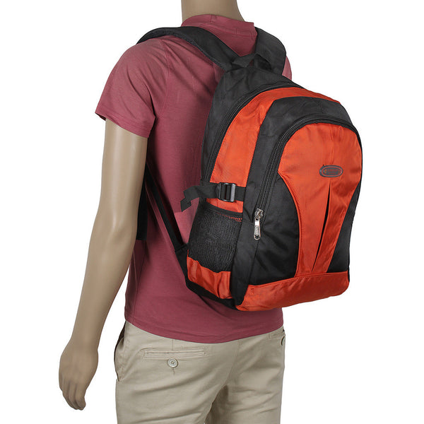 Suntop A7 18 L Backpack(Orange and Black) - testSuntop
