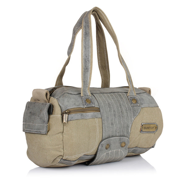 Suntop A73 10 L Backpack(Beige and Grey) - testSuntop