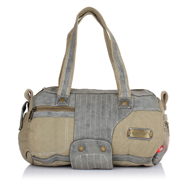 Suntop A73 10 L Backpack(Beige and Grey) - testSuntop