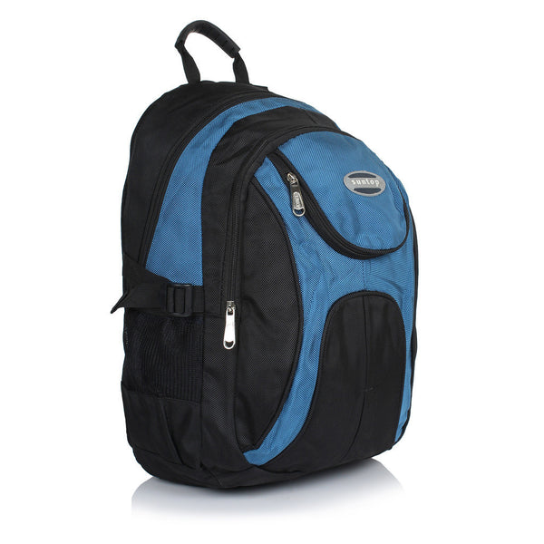 Suntop A80 22 L Backpack(Black and Blue) - testSuntop