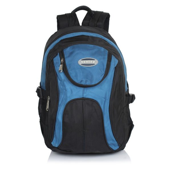 Suntop A80 22 L Backpack(Black and Blue) - testSuntop