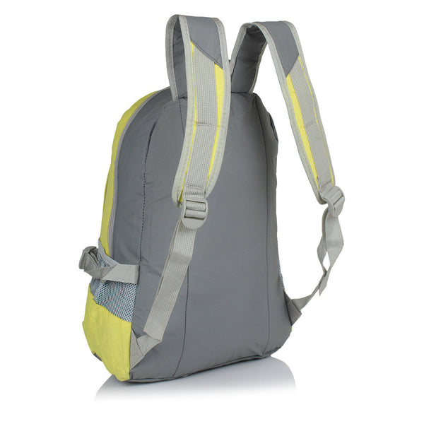 Suntop A87 25 L Backpack(Yellow ,Cream and Grey) - testSuntop