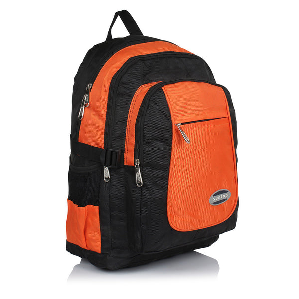 Suntop A89 24 L Backpack(Black and Orange) - testSuntop