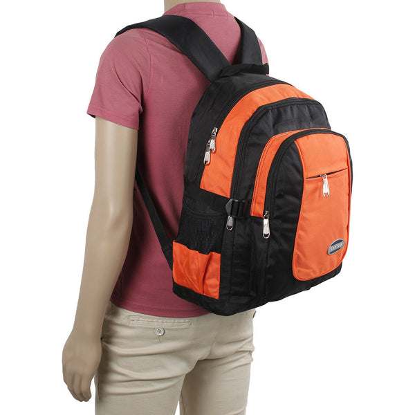 Suntop A89 24 L Backpack(Black and Orange) - testSuntop