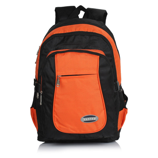 Suntop A89 24 L Backpack(Black and Orange) - testSuntop