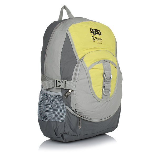 Suntop A90 22 L Backpack(Grey and Yellow) - testSuntop