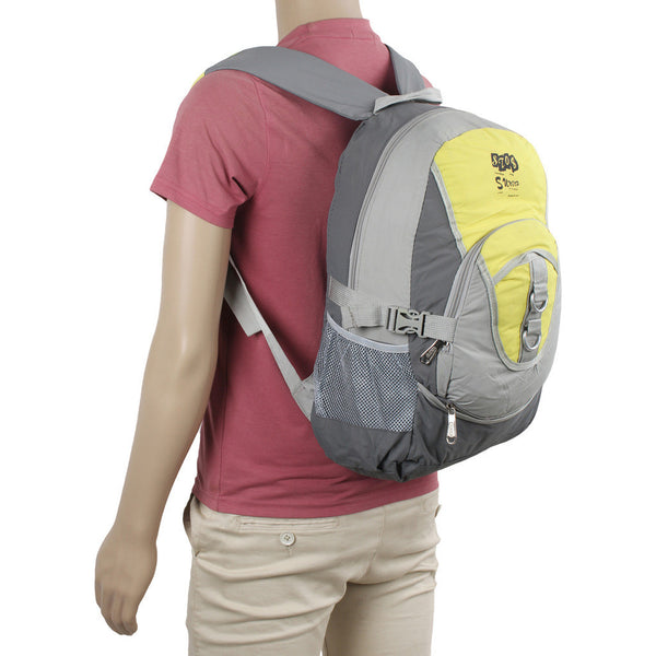 Suntop A90 22 L Backpack(Grey and Yellow) - testSuntop