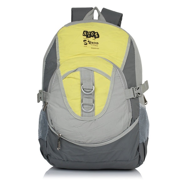Suntop A90 22 L Backpack(Grey and Yellow) - testSuntop