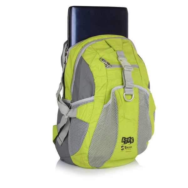Suntop A94 19 L Backpack(Parrot Green and Grey) - testSuntop