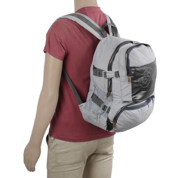 Suntop A95 17 L Backpack(Cream and Silver) - testSuntop