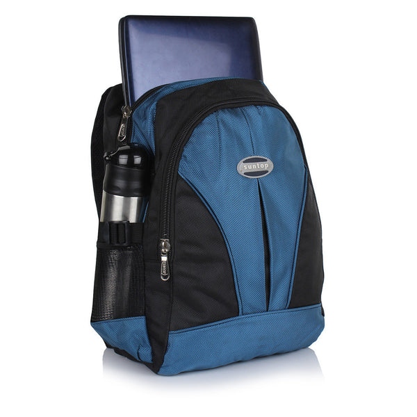Suntop A97 16 L Backpack(Black and Blue) - testSuntop