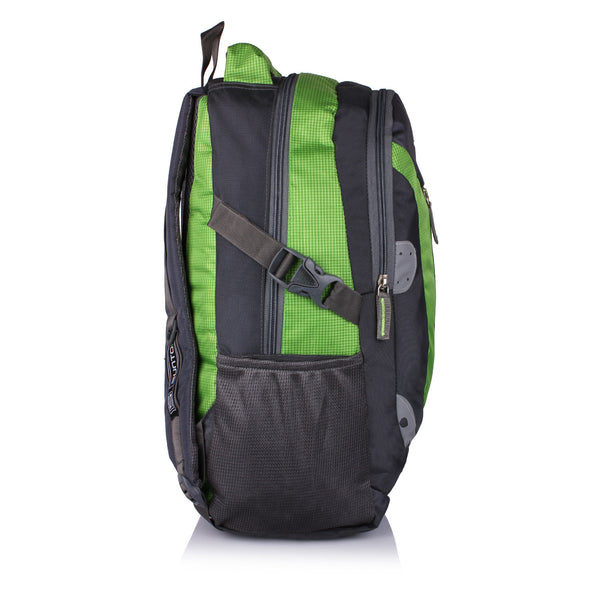 Suntop Neo 9 26 L Medium Backpack(Grey and Green Checks) - testSuntop